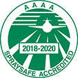 AAAA logo Spraysafe Accreditation